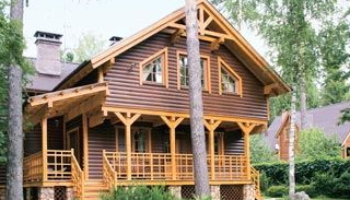 Строительство двухэтажного деревянного дома в зиме - Строй-Зма от 136162 рублей