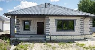 Строительство домов из кирпича с мансардой в зиме | от 3666 рублей